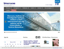 Tablet Screenshot of biocruces.org